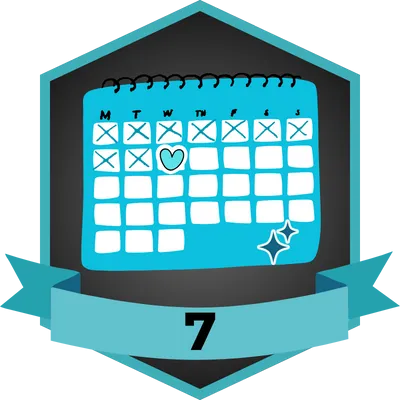 7 consecutive days