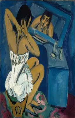 La femme au miroir